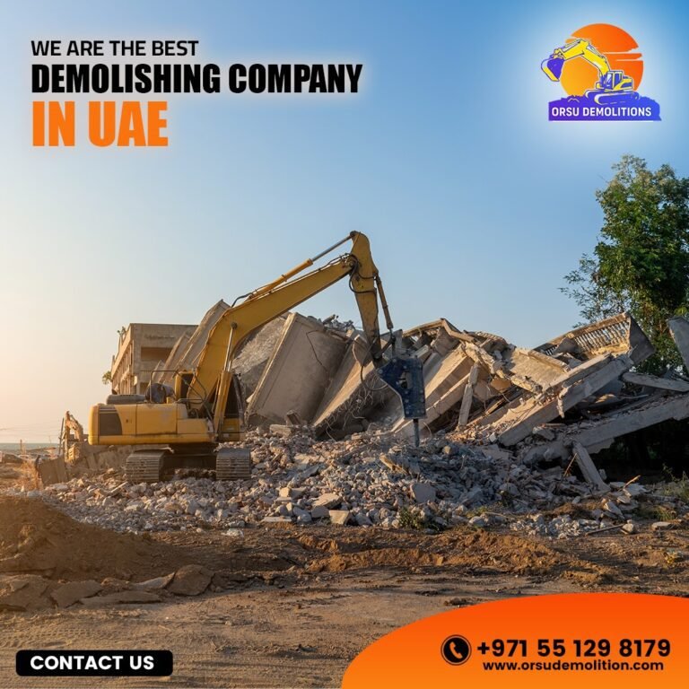 Advanced Demolition Contractor Dubai